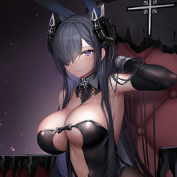 This is a pixiv picture whose title is バニーアウグスト.