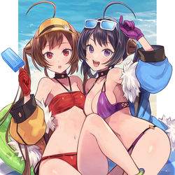 This is a pixiv picture whose title is 寧平の夏.