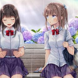 This is a pixiv picture whose title is つゆのきみ.