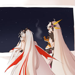 This is a pixiv picture whose title is flamescion.