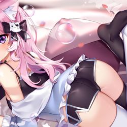 This is a pixiv picture whose title is VShojo - Nyanners.