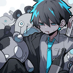 This is a pixiv picture whose title is 泥酔.