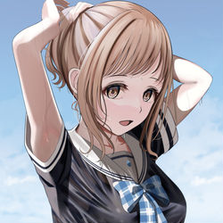 This is a pixiv picture whose title is 「はしゃぎ過ぎちゃいましたね」.