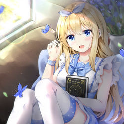 This is a pixiv picture whose title is Alice.