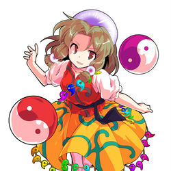 This is a pixiv picture whose title is バトルっぽい玉造魅須丸立ち絵 表情差分.