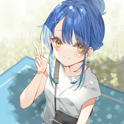 This is a pixiv picture whose title is 公園デート.