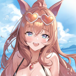 This is a pixiv picture whose title is マルゼンスキー.