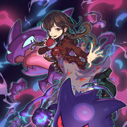 This is a pixiv picture whose title is ゴーストつかい.