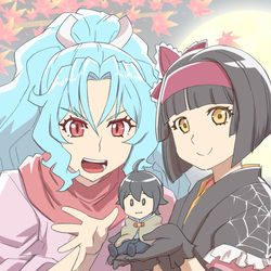 This is a pixiv picture whose title is 月が導くのは割と序盤だけの道中.