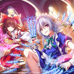 This is a pixiv picture whose title is 【エレガント・サーヴァント】 十六夜咲夜.