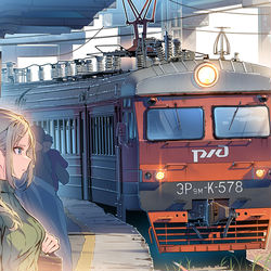 This is a pixiv picture whose title is 海の向こうへ.