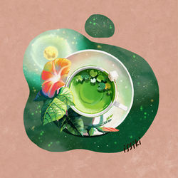 This is a pixiv picture whose title is 水たまりと紅茶7.