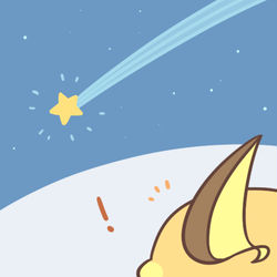 This is a pixiv picture whose title is ねがいごと.