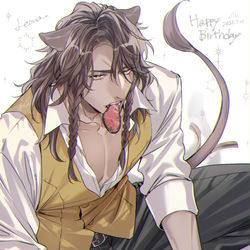 This is a pixiv picture whose title is 「俺の好みをわかってるじゃねえか」.