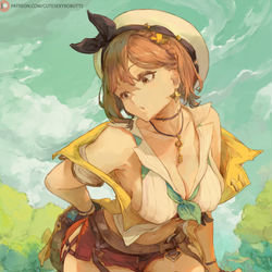 This is a pixiv picture whose title is ライザリン・シュタウト -- Reisalin Stout.