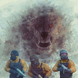This is a pixiv picture whose title is 不断の濃霧.