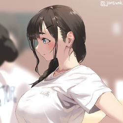 This is a pixiv picture whose title is 腰を伸ばしながら集合する女子.