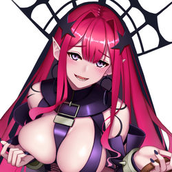 This is a pixiv picture whose title is 妖精騎士トリスタン.