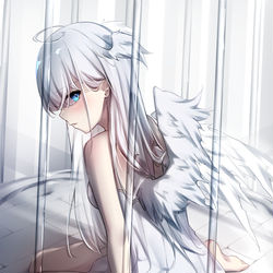 This is a pixiv picture whose title is 籠.