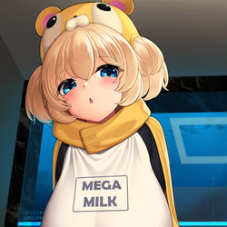 This is a pixiv picture whose title is 【LastOrigin】천공의 Ella.
