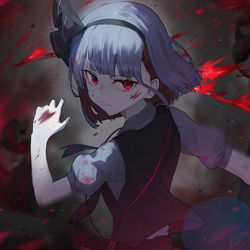 This is a pixiv picture whose title is 次はお前だ.
