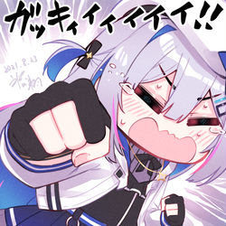 This is a pixiv picture whose title is 勝手に妄想天使のラインスタンプ企画１１～１３とTMT.