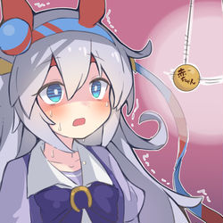 This is a pixiv picture whose title is 催眠術をくらうタマモ.