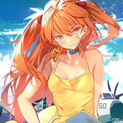 This is a pixiv picture whose title is Asuka.