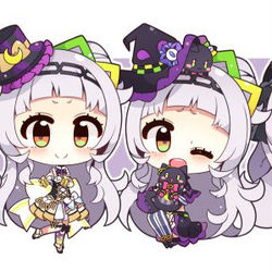 This is a pixiv picture whose title is 紫咲シオン3周年公式グッズ【仕事絵】.