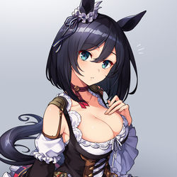 This is a pixiv picture whose title is トレーナーさん、何見てるんですか？.