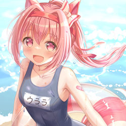 This is a pixiv picture whose title is ハルウララ.