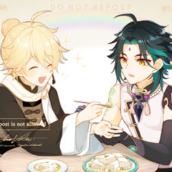 This is a pixiv picture whose title is ~ Break Time ~.