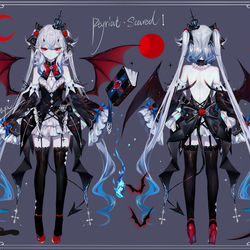 This is a pixiv picture whose title is Original character.
