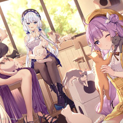 This is a pixiv picture whose title is 3rd Anniversary.