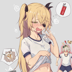 This is a pixiv picture whose title is 요즘 날씨가 계속오락가락하네요.