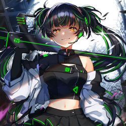 This is a pixiv picture whose title is 空中戦にも強い冬優子さん.