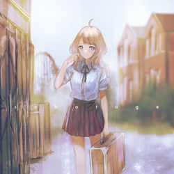 This is a pixiv picture whose title is 「sabotage」.