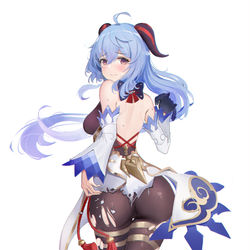 This is a pixiv picture whose title is 甘雨雨雨雨♥.