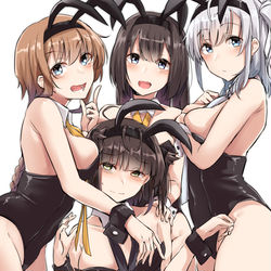 This is a pixiv picture whose title is 秋月型バニー.