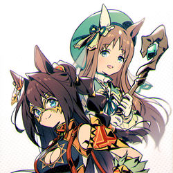 This is a pixiv picture whose title is エルとグラス.