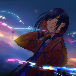 This is a pixiv picture whose title is 理芽.
