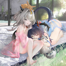 This is a pixiv picture whose title is 午间小憩.