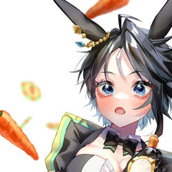 This is a pixiv picture whose title is 🥕.