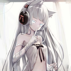 This is a pixiv picture whose title is shhhh.
