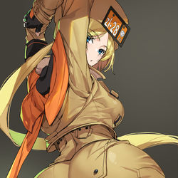 This is a pixiv picture whose title is 【GGST ミリアちゃん】.