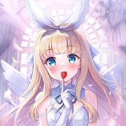 This is a pixiv picture whose title is Angel.