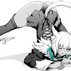 This is a pixiv picture whose title is 雅喵.