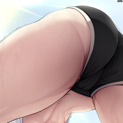 This is a pixiv picture whose title is ふともも.