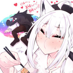 This is a pixiv picture whose title is こんこんきーつね！.