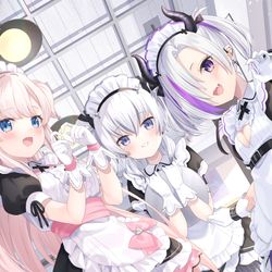 This is a pixiv picture whose title is 💕🎀💕.